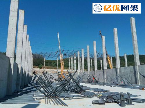景洪料棚网架设计